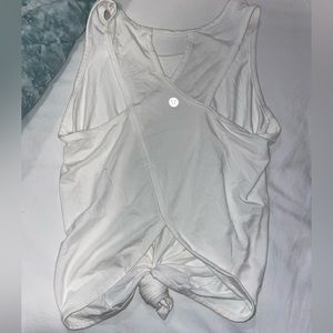 White lulu tank never worn